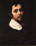 Cristofano Allori Portrait of a Man in Black painting